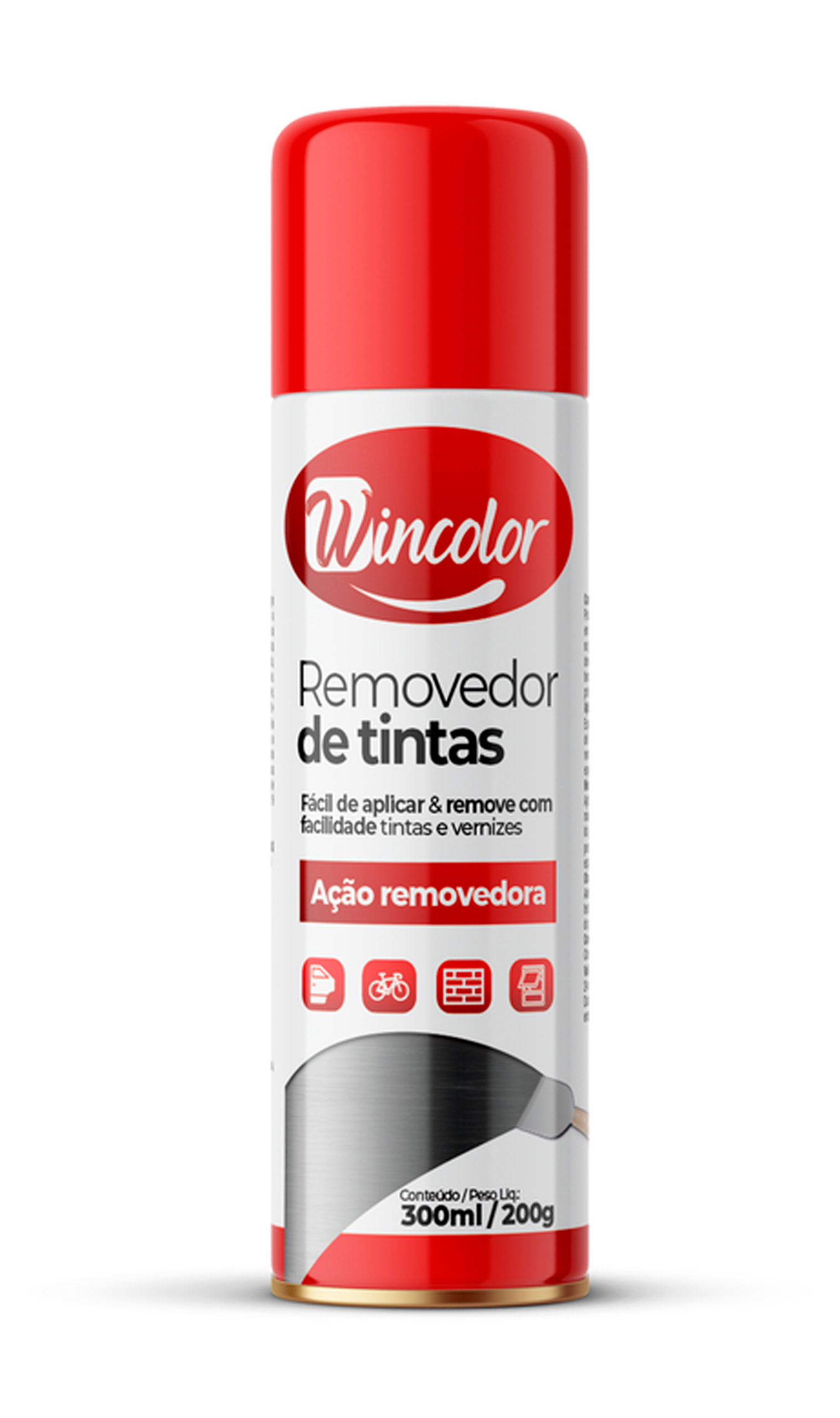 REMOVEDOR DE TINTA E VERNIZ 300 ML WINCOLOR SIEGER