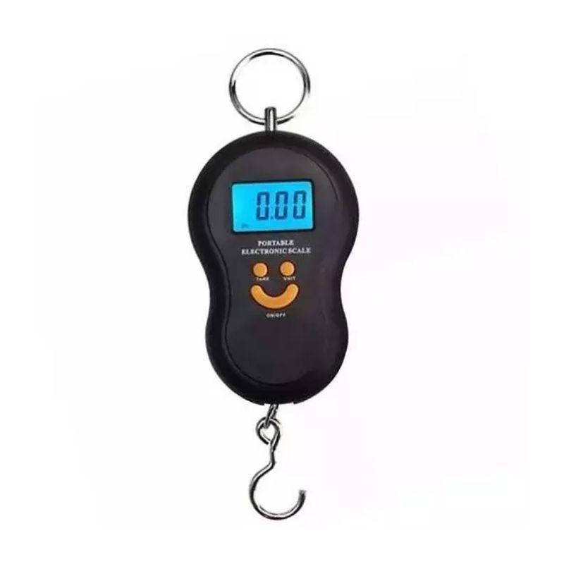 BALANÇA DIGITAL 50 KG C/ GANCHO QUADRADA