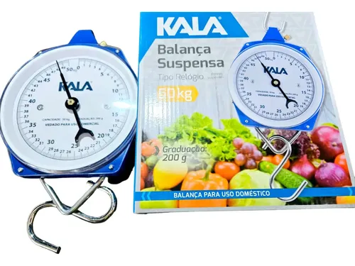 BALANÇA ANALÓGICA  50 KG C/GANCHO KALA