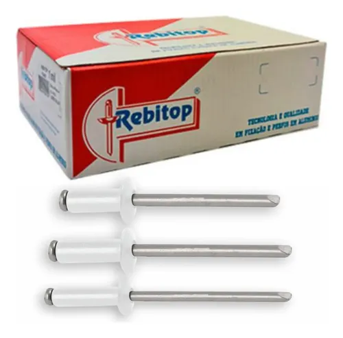 REBITE 308 ALUMINIO BRANCO