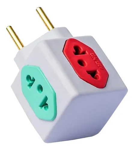 ADAPTADOR T CUBO 4 SAIDAS 10/20 AMP