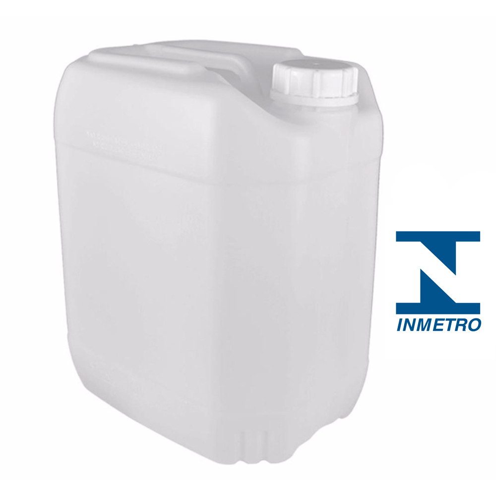 GALÃO 20 LTS TRANSP. POLIETILENO PLASTIKERO