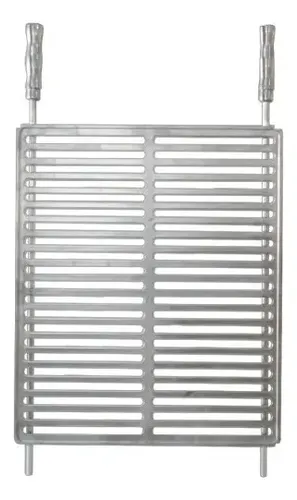 GRELHA P/ CHURRASQUERA DE ALUMINIO 60X50 CM