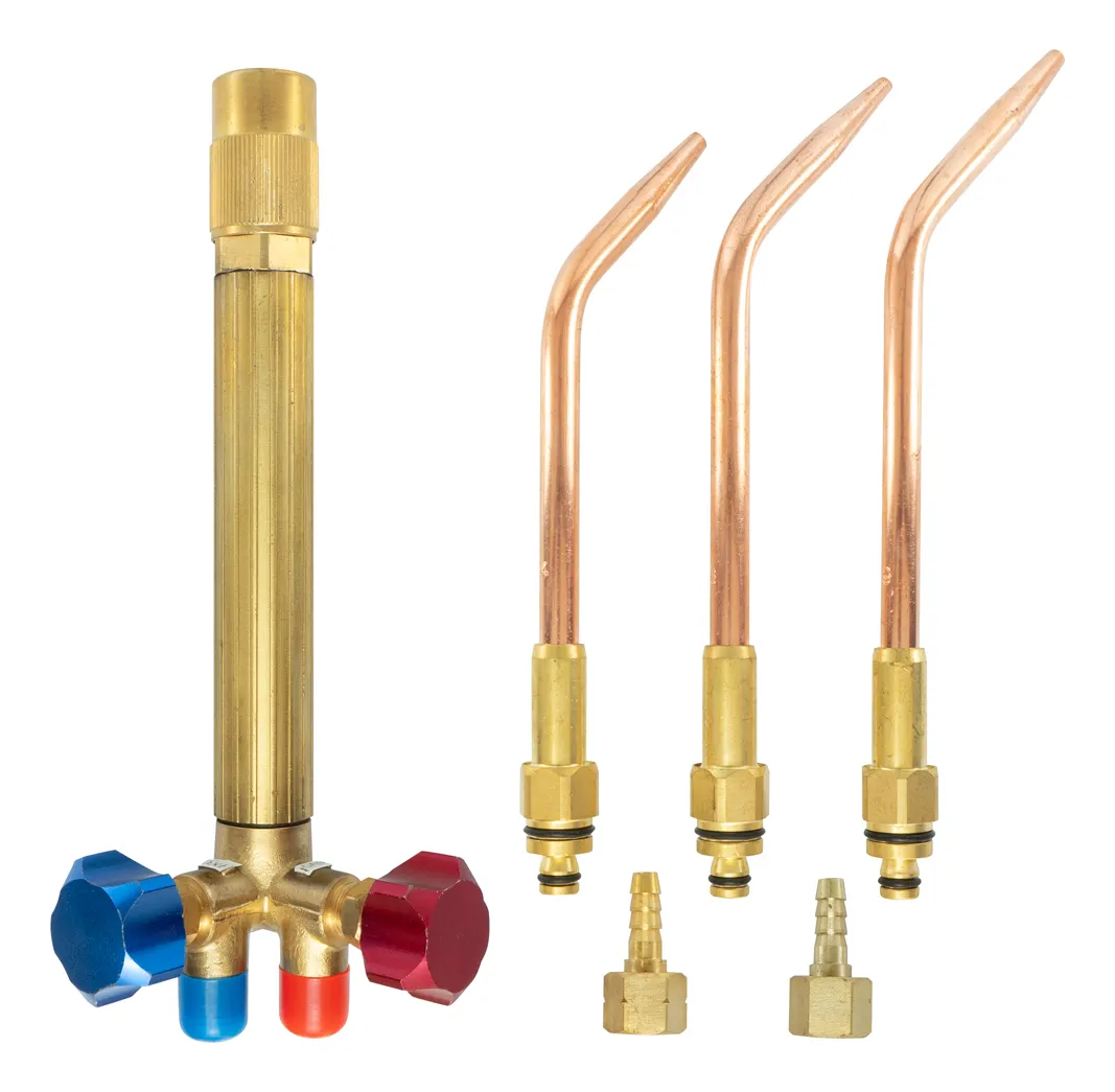 KIT MAÇARICO SOLDA 201 C/ EXT. Nº 4/6/9 ACETILENO GALZER