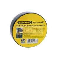 FITA ISOLANTE P/ CHICOTE 15 MT X 1,90 CM BOMVINK