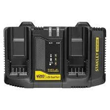 CARREGADOR DE BATERIA 20V MAX 4 AH DUPLO V20 BIVOLT STANLEY