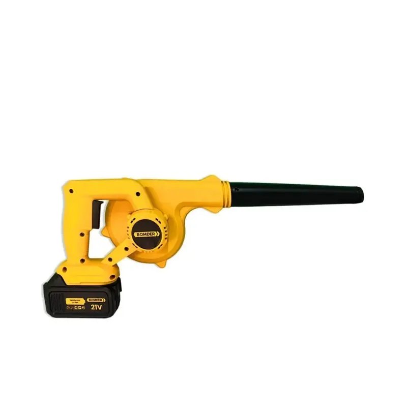 SOPRADOR E ASPIRADOR RECARREGAVEL C/2 BATERIAS 21V BOM-9709