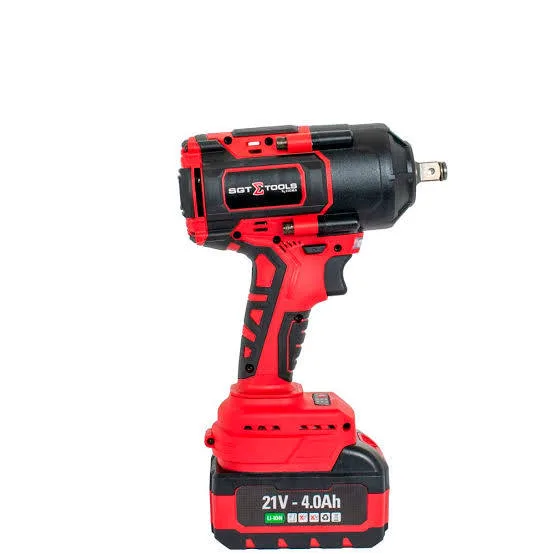 CHAVE IMPACTO 1/2" BAT. 21V/4Ah 100Kgfm BRUSHLESS SGT-7503A SIGMA TOOLS