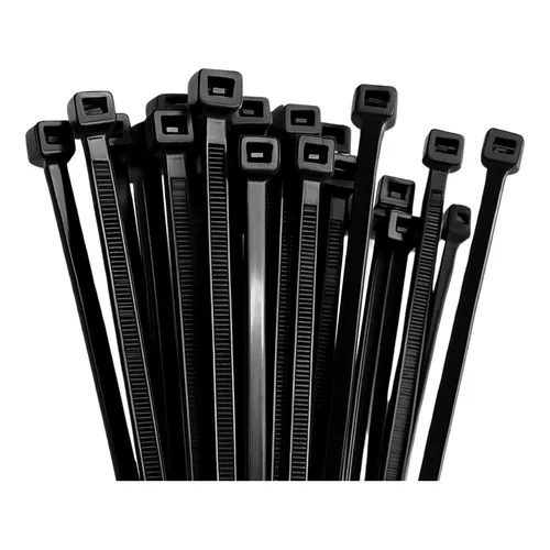 ABRAÇADEIRA NYLON 3,5 X 200 MM PRETA C/100 PÇS AJAX