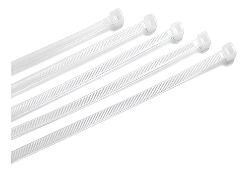 ABRAÇADEIRA NYLON 2,5 X 100 MM BRANCA C/100 PÇS AJAX