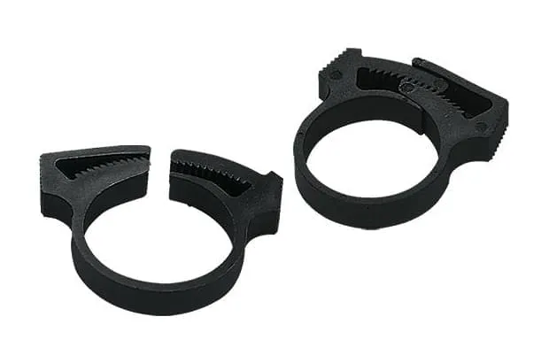 ABRAÇADEIRA JACARÉ 19,8>22,8 MM PRETA FRONTEC