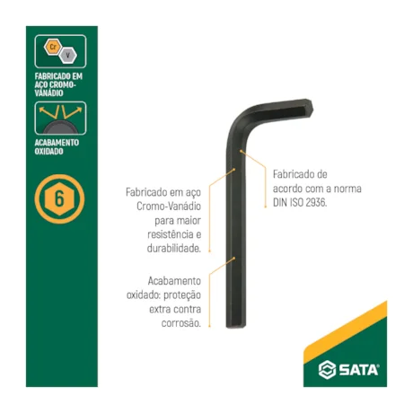 CHAVE ALLEN 11,0 MM LONGA SATA