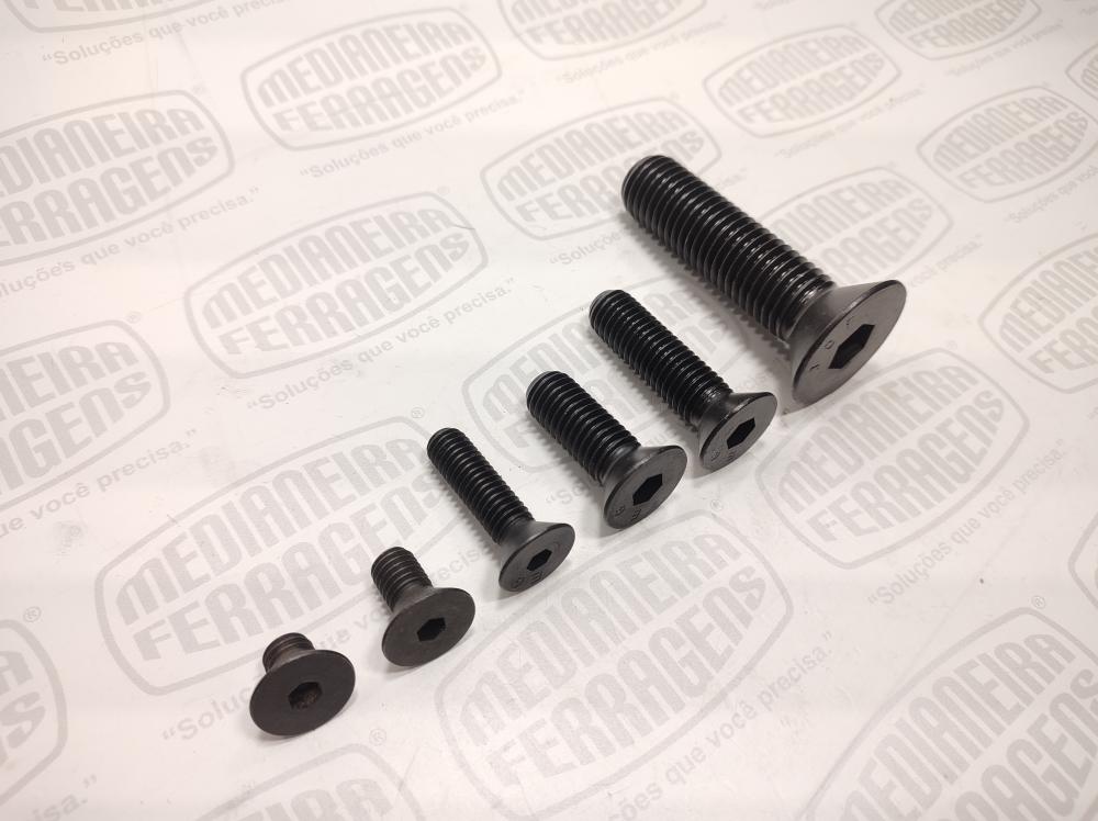 PARAFUSO ALLEN CABECA CHATA PF ALL CB CH UNC 3/8 X 3/4