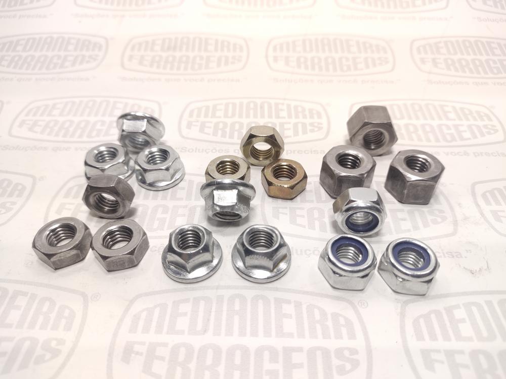 PORCA SEXT AUTO/TRAV MB 10 MM FIO 1,25 ZINC