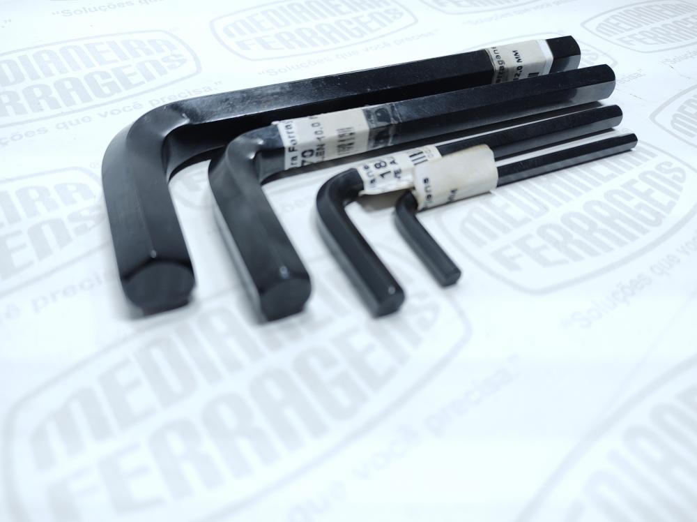 CHAVE ALLEN 4,0 MM LONGA ABAULADA SATA