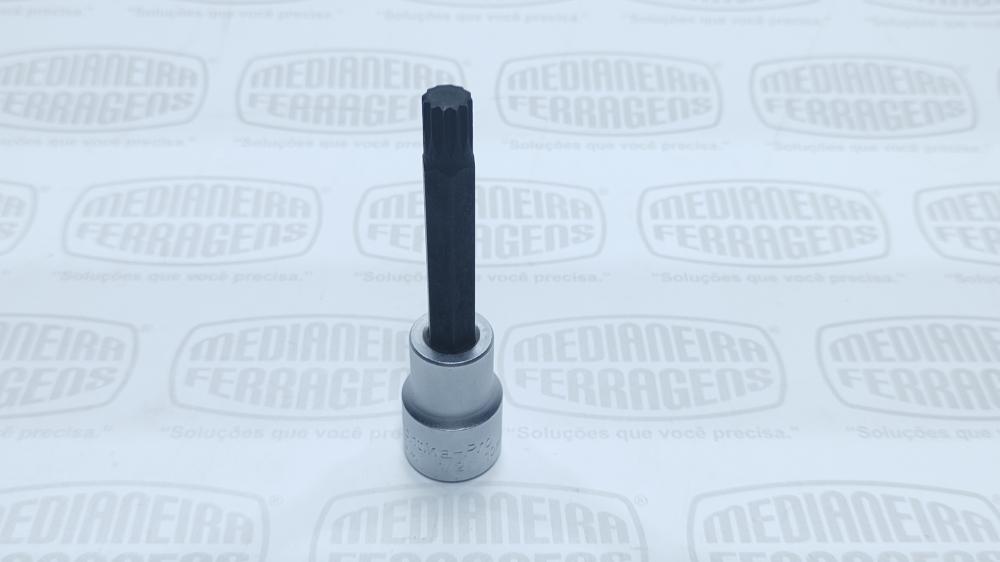 SOQUETE 1/2 X 10 MM  MULTDENTADO LONGO TRAM. PRO
