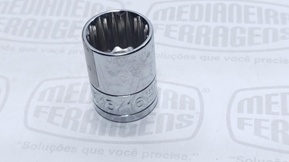 SOQUETE 1/2 X 13/16  ESTR.