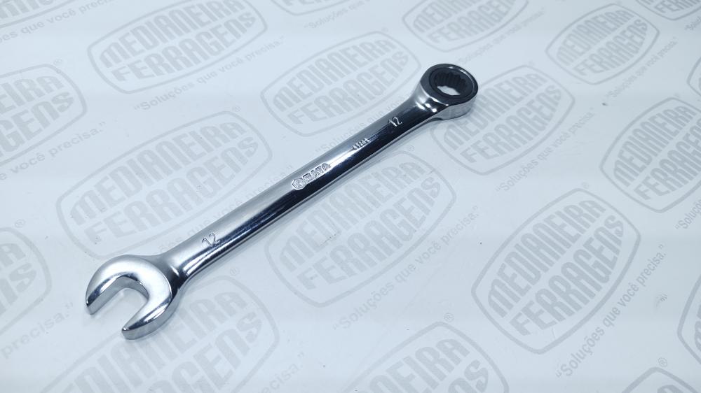 CHAVE COMBINADA 12 MM C/CATRACA SATA