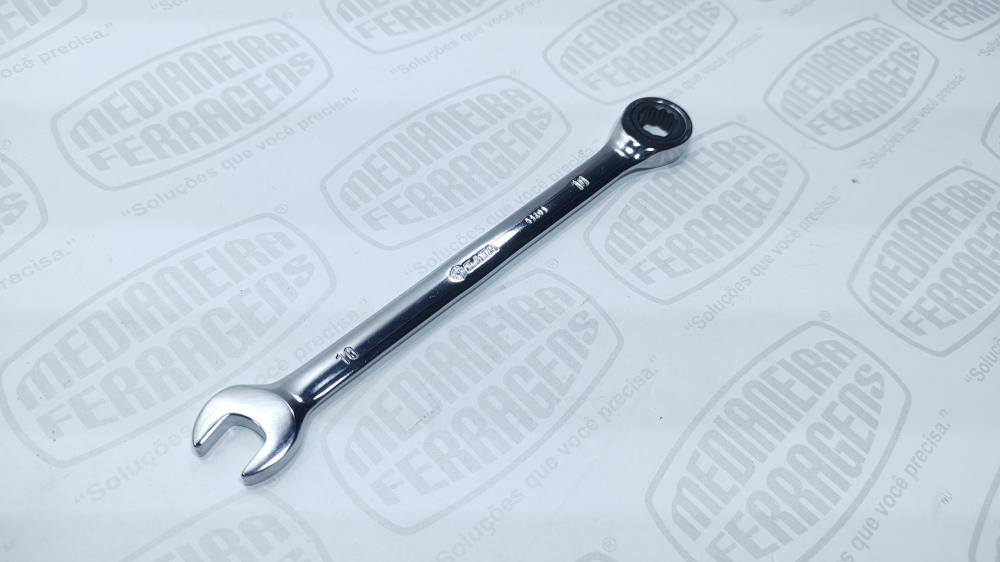 CHAVE COMBINADA 10 MM C/CATRACA SATA