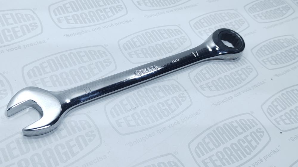 CHAVE COMBINADA 17 MM C/CATRACA SATA