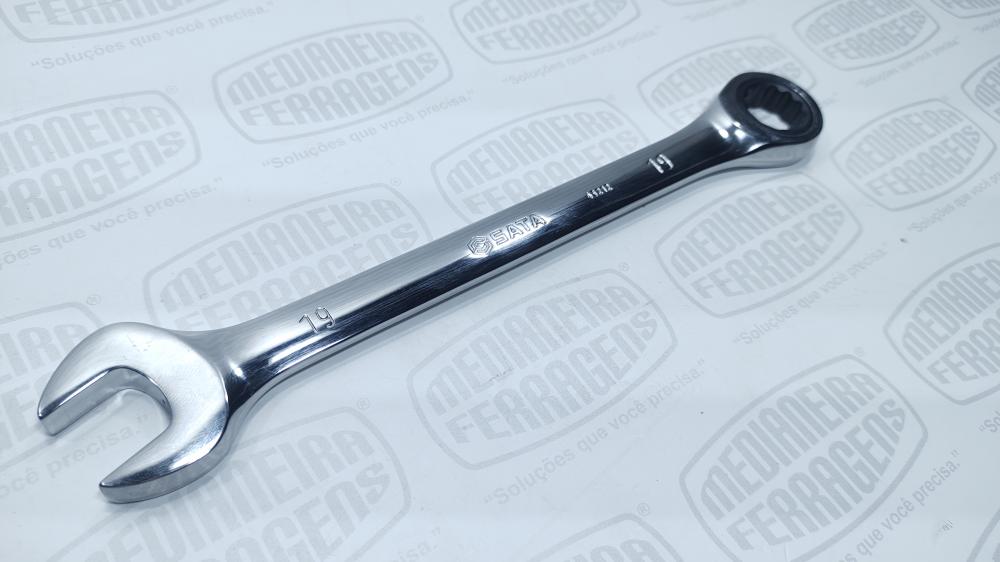 CHAVE COMBINADA 19 MM C/CATRACA SATA