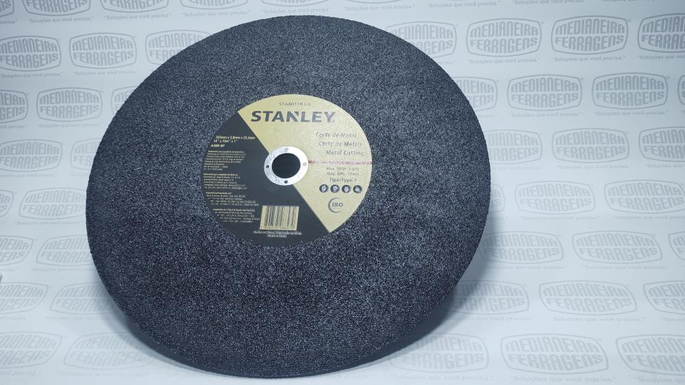 DISCO CORTE 14  X 1 X 2,8 MM ACO/INOX STANLEY