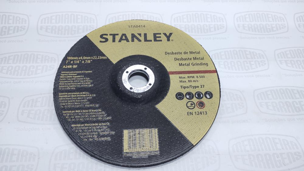 DISCO DESBASTE 7 X 7/8 STANLEY