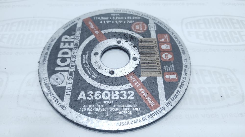 DISCO CORTE  4.1/2  X 7/8 X 3,0 MM HEAVY DUTY