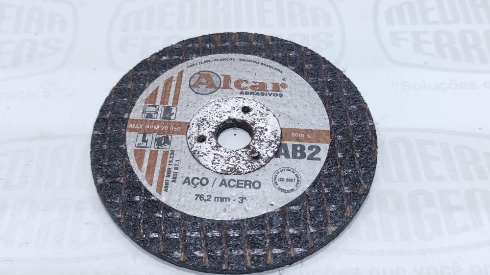 DISCO CORTE  3  X 3/8 X 1,0 MM CUT INOX ICDER