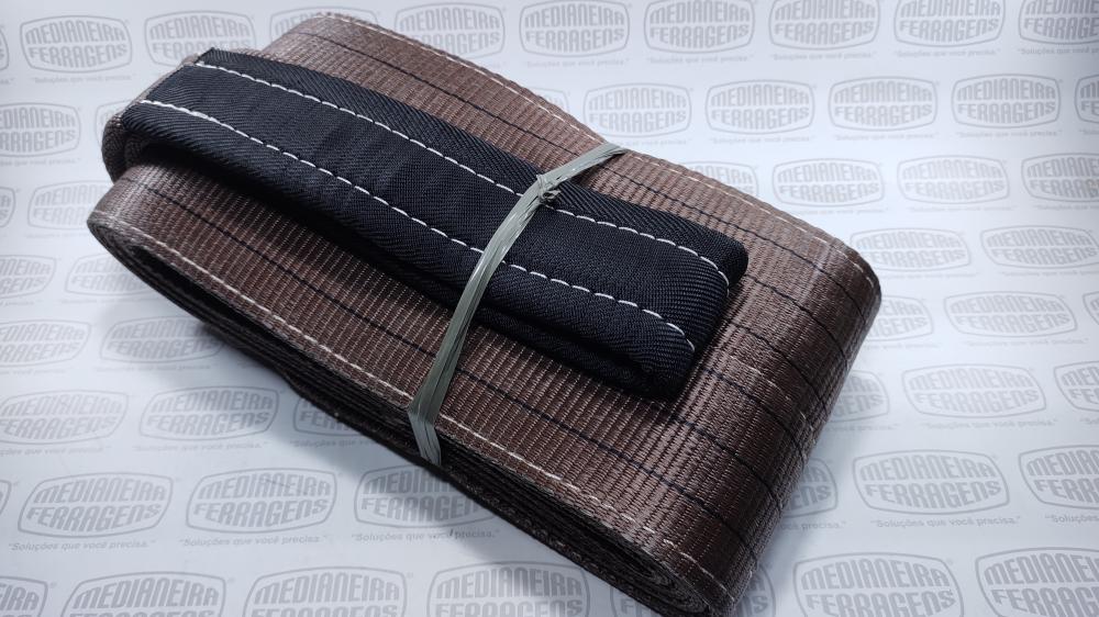 SLING  6,0 TON X 180 MM X 4 MT F.TRAB 7X1 MARROM FITA CABO