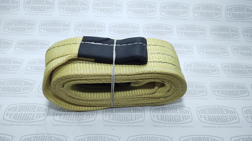 SLING  3,0 TON X 90 MM X 6 MT F.TRAB 7X1 AMARELO FITA CABO