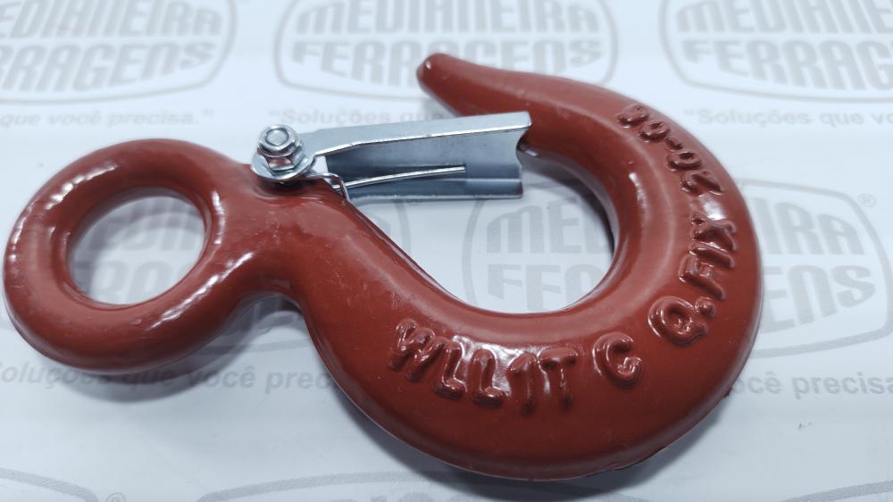GANCHO  1,0 TON C/TRAVA