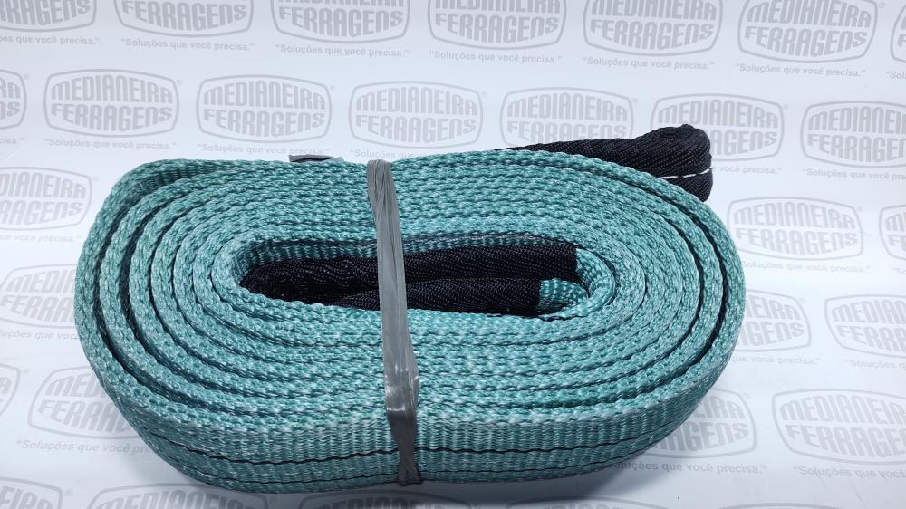SLING  2,0 TON X 60 MM X 4 MT F.TRAB 7X1 VERDE FITA CABO