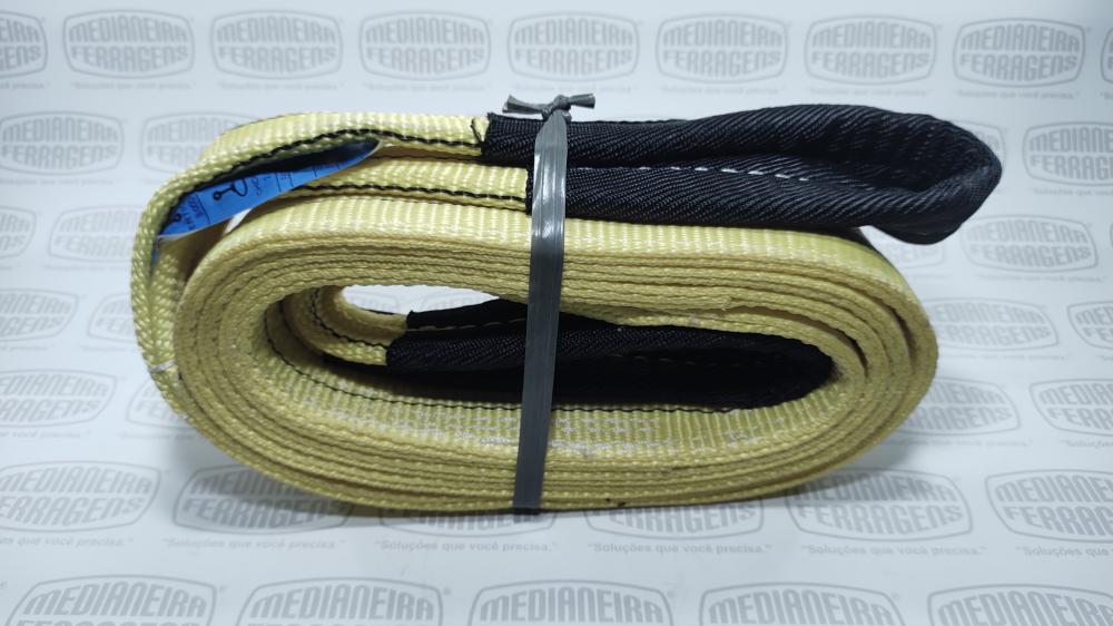SLING  3,0 TON X 90 MM X 3 MT F.TRAB 7X1 AMARELO FITA CABO