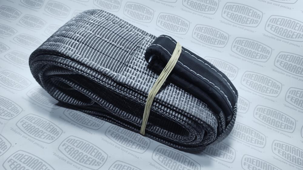 SLING  4,0 TON X 120 MM X 2 MT F.TRAB 7X1 CINZA FITA CABO