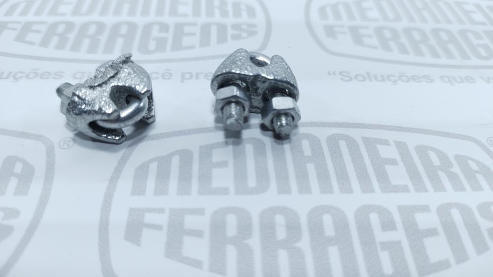 GRAMPO CABO D AÇO 1/8