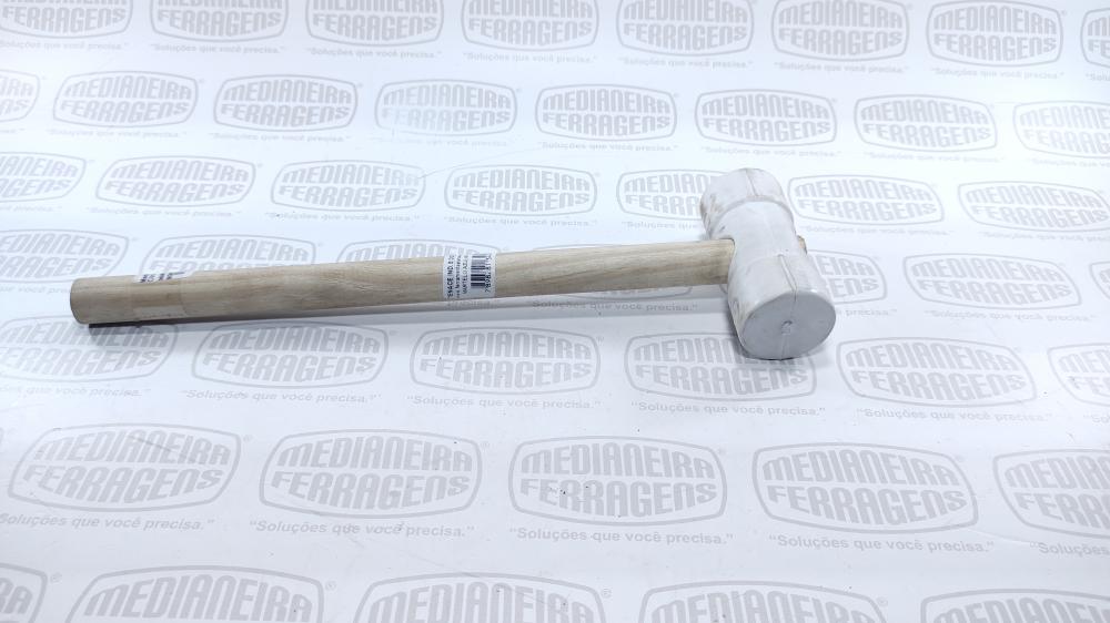 MARTELO  40 MM BORRACHA BRANCA PARABONI