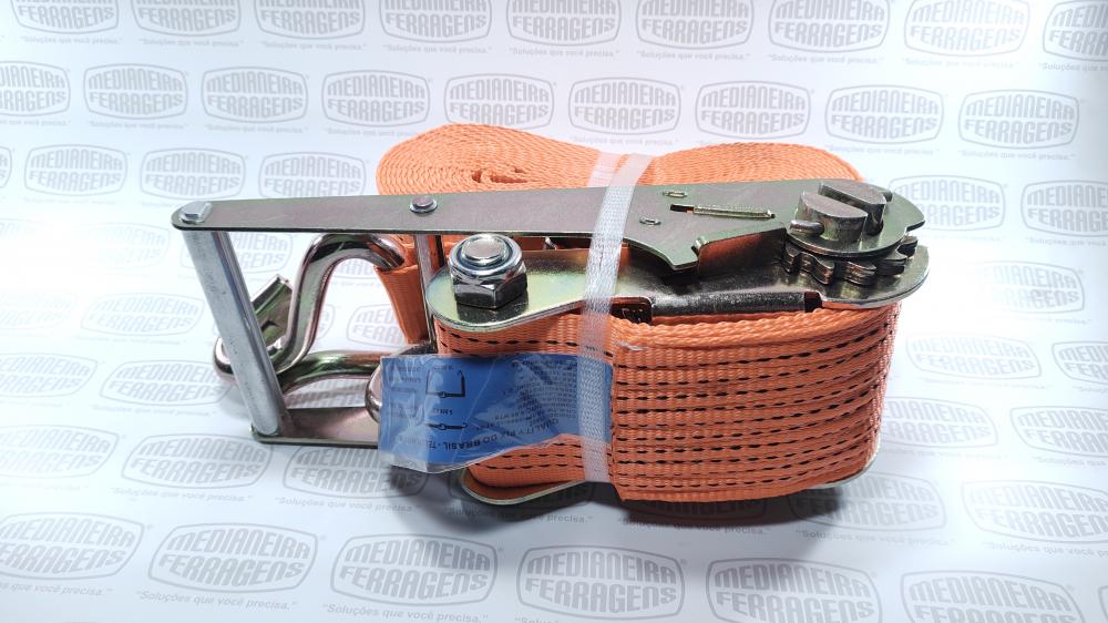 CONJUNTO AMARRAÇÃO 100MM X 10,0 Tonel. X  9 MT Gcho. 'J' FITA CABO