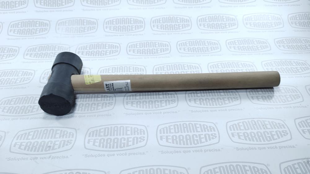 MARTELO  40 MM BORRACHA PRETA TENACE