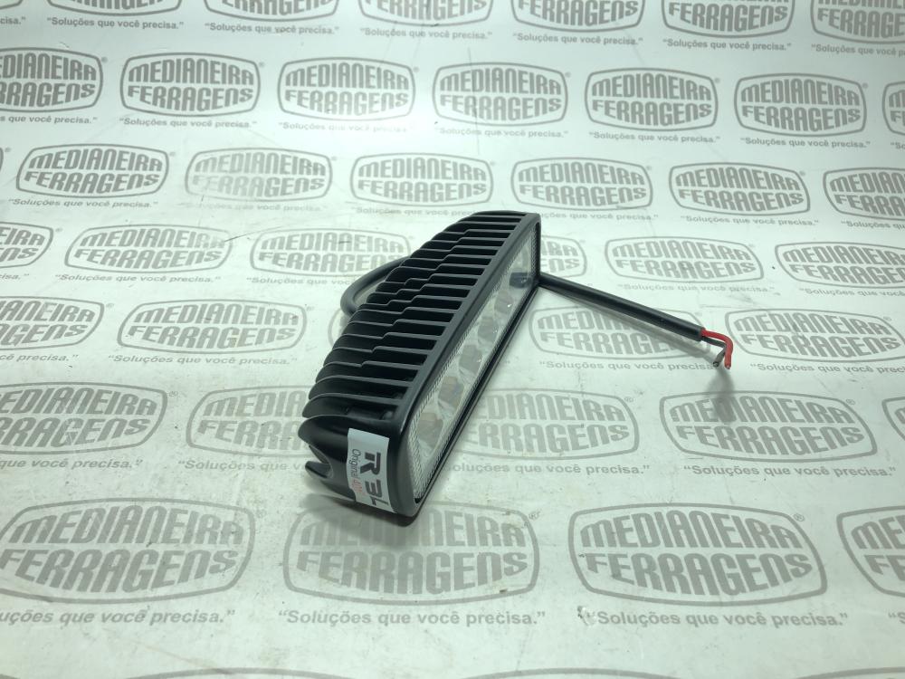 FAROL LED 18 W 50 MM BRANCO RETANG. POLY-419 RBL