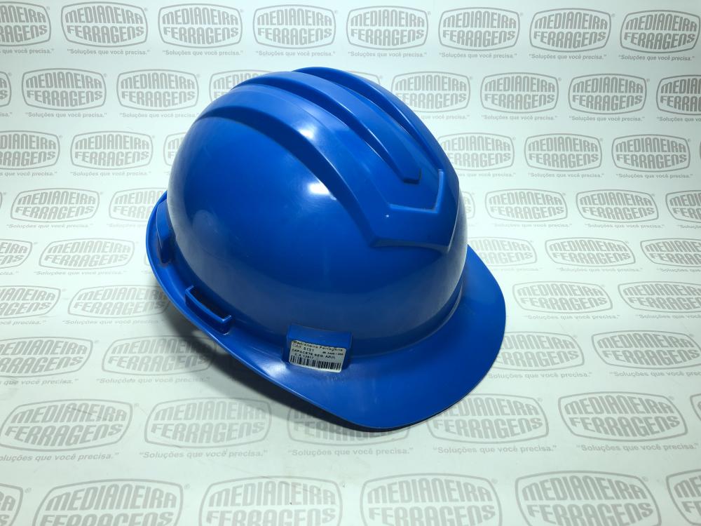 CAPACETE SEG. PLT AZUL C.A 31469 PLASTICOR