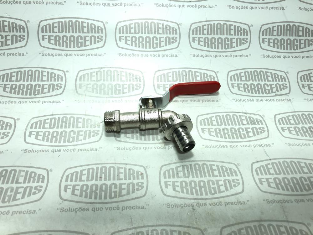 TORNEIRA ESF. 1/2" X 1/2" METAL