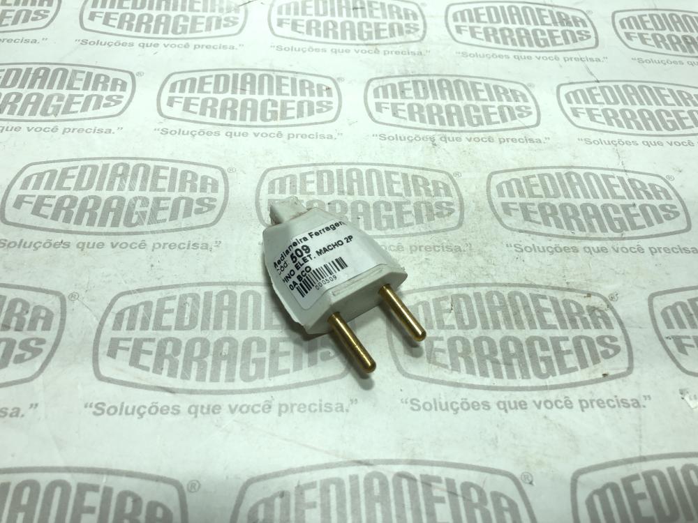 PINO ELET. MACHO GIGANTE 2P/T 10A 90 GRAU 1416 CINZA ILUMI