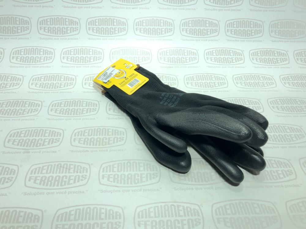 LUVA TRICOT MULT.TATO 1003 PRETA T-09  C.A 32034