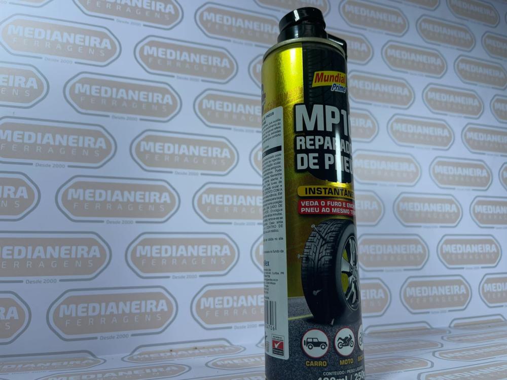 REPARADOR PNEU INSTANT. 400ML/250G MUNDIAL PRIME